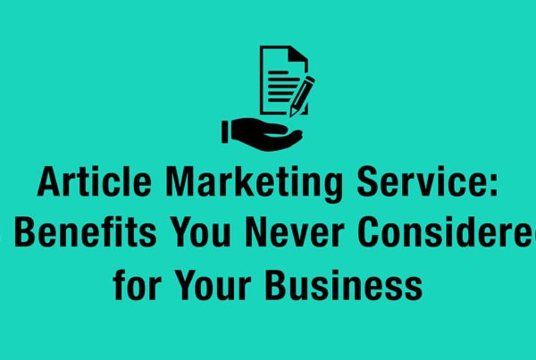 article marketing service