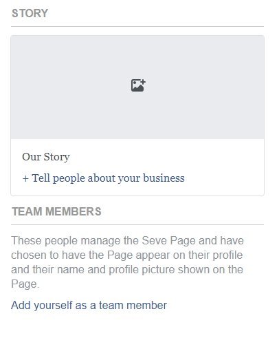 Facebook Business Page 2018